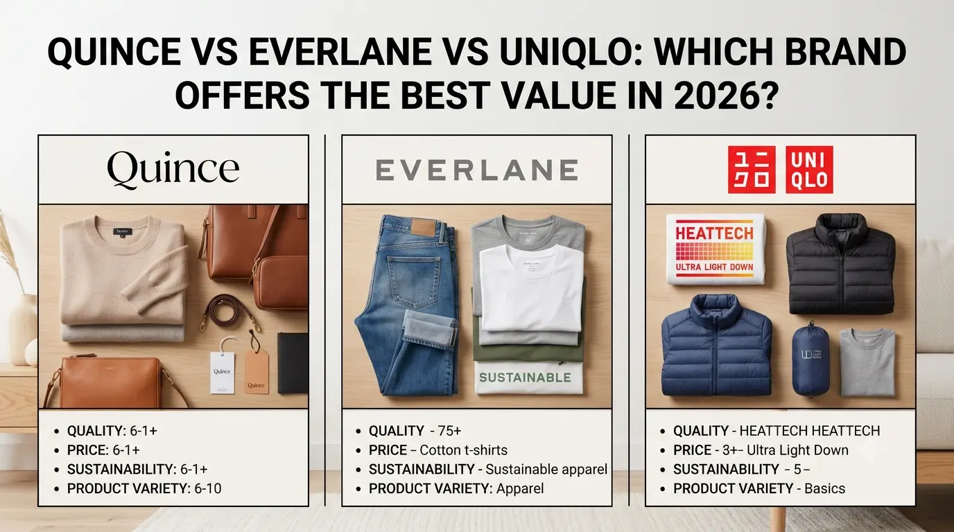 Quince vs Everlane vs Uniqlo: Best Value in 2026