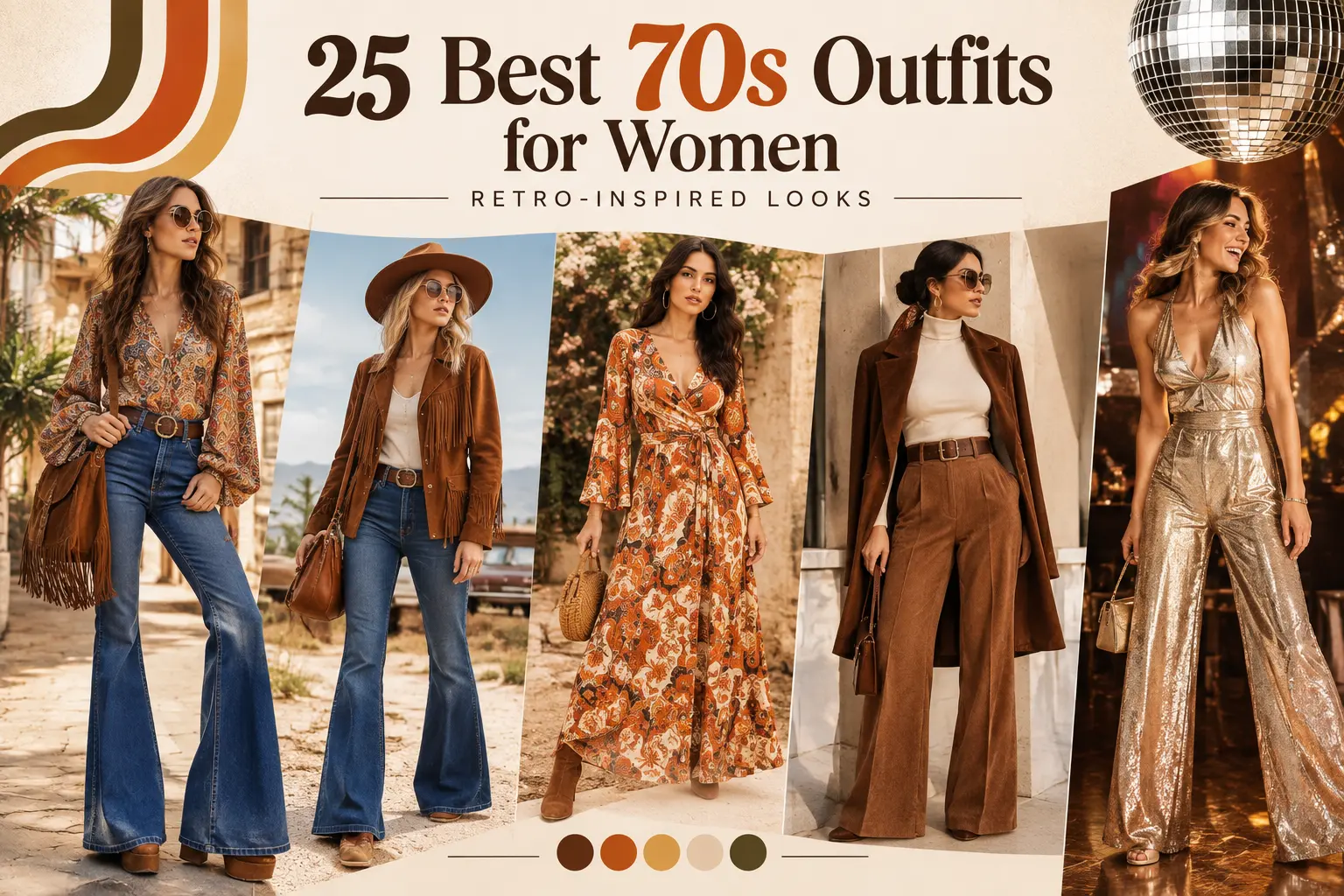 70s Outfits for Women: 25 Best Retro-Inspired Looks